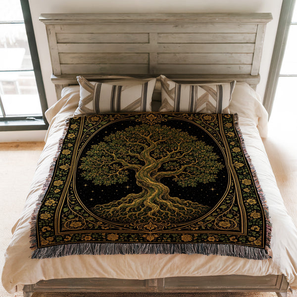 The Gilded Tree of Life Blanket