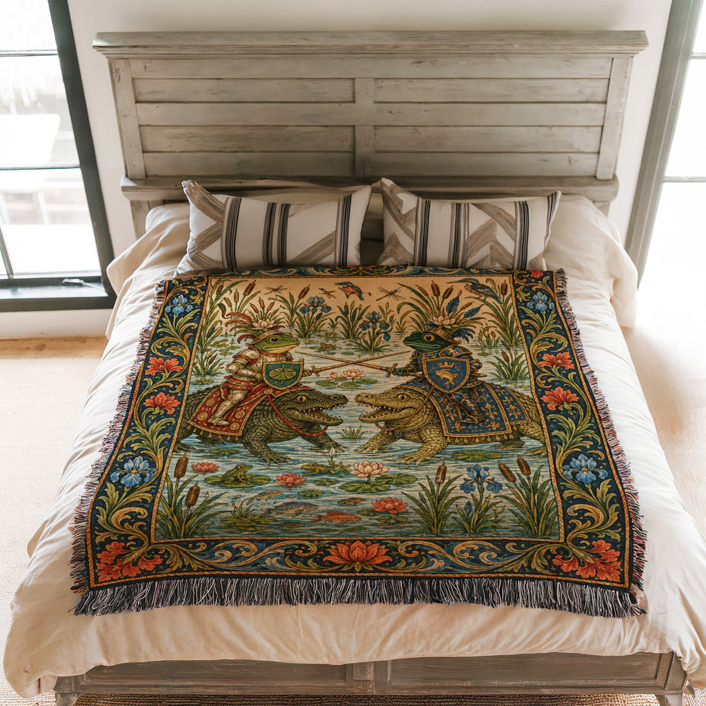 The Frog Knights of the Lily Marsh Blanket
