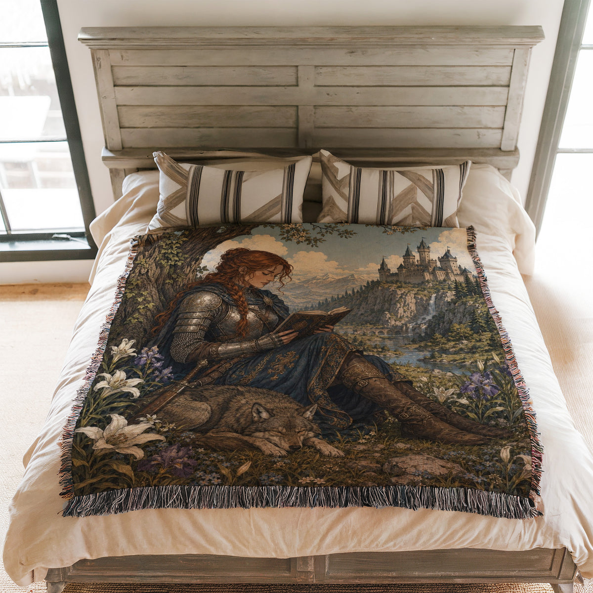 The Wolfbound Reader Blanket