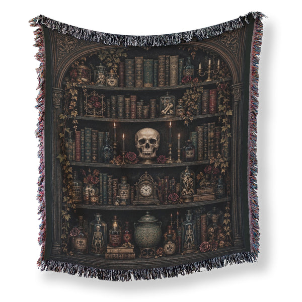 Curiosities of the Gothic Library Blanket