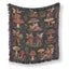 Mushroom Meadow Fairies Blanket