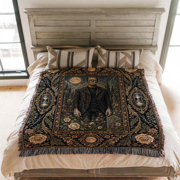 The Gothic Monster Garden Blanket