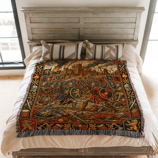 The Siege of the Lion Keep Blanket