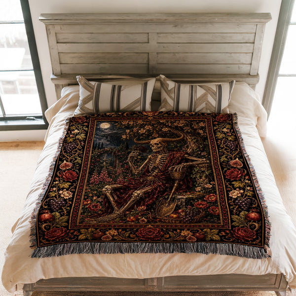 Taurus Moon Garden Keeper Blanket