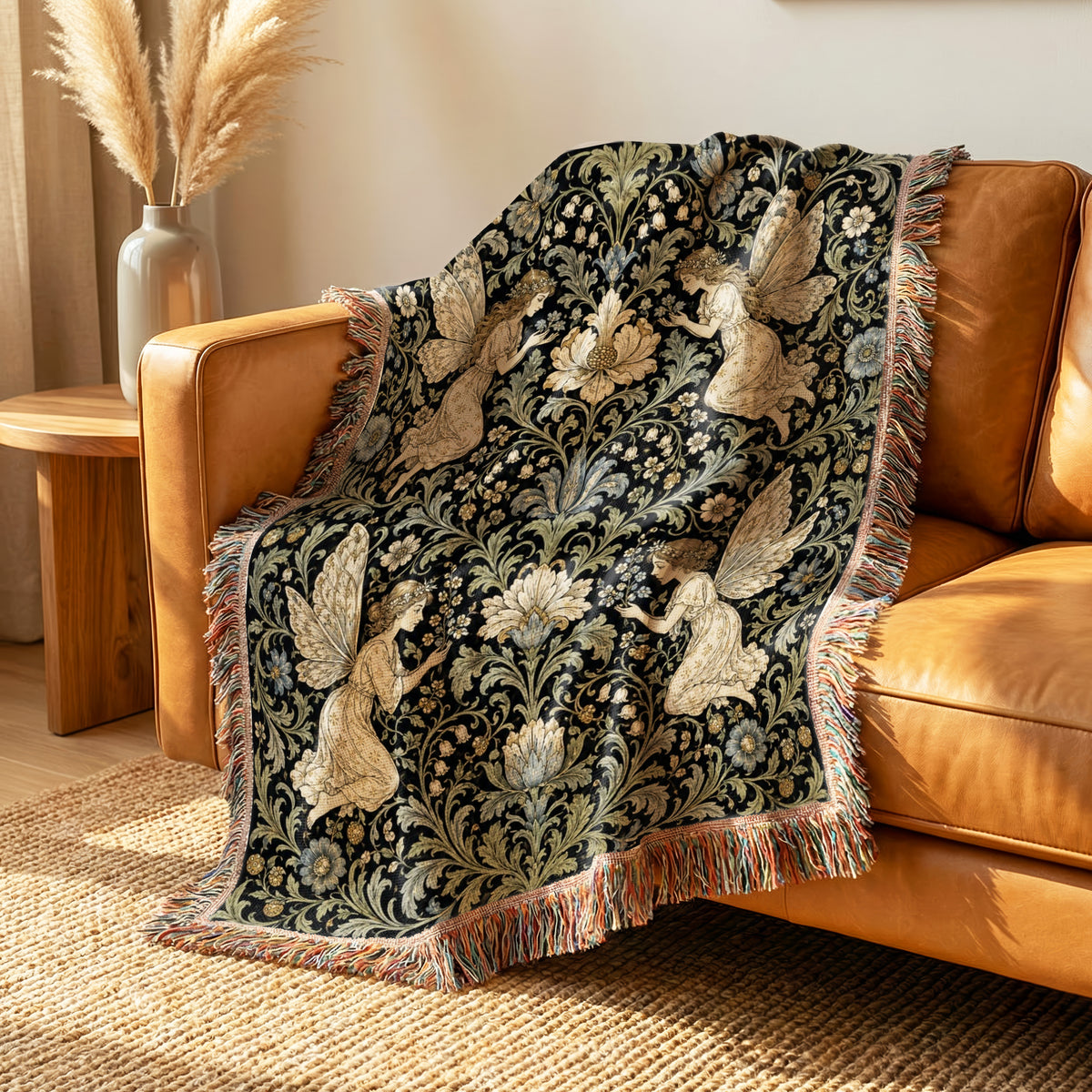 Nocturne Fairy Tapestry Blanket