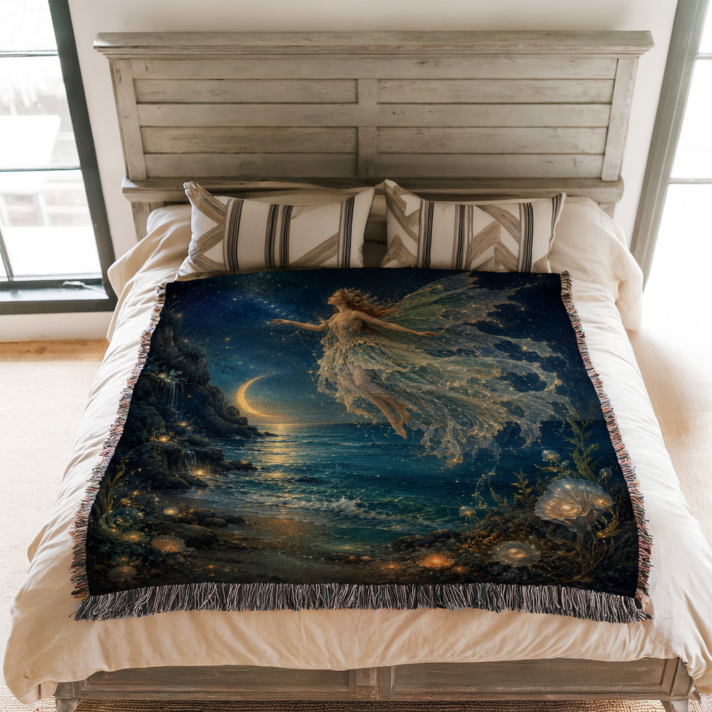 Moonlit Sea Fairy Blanket