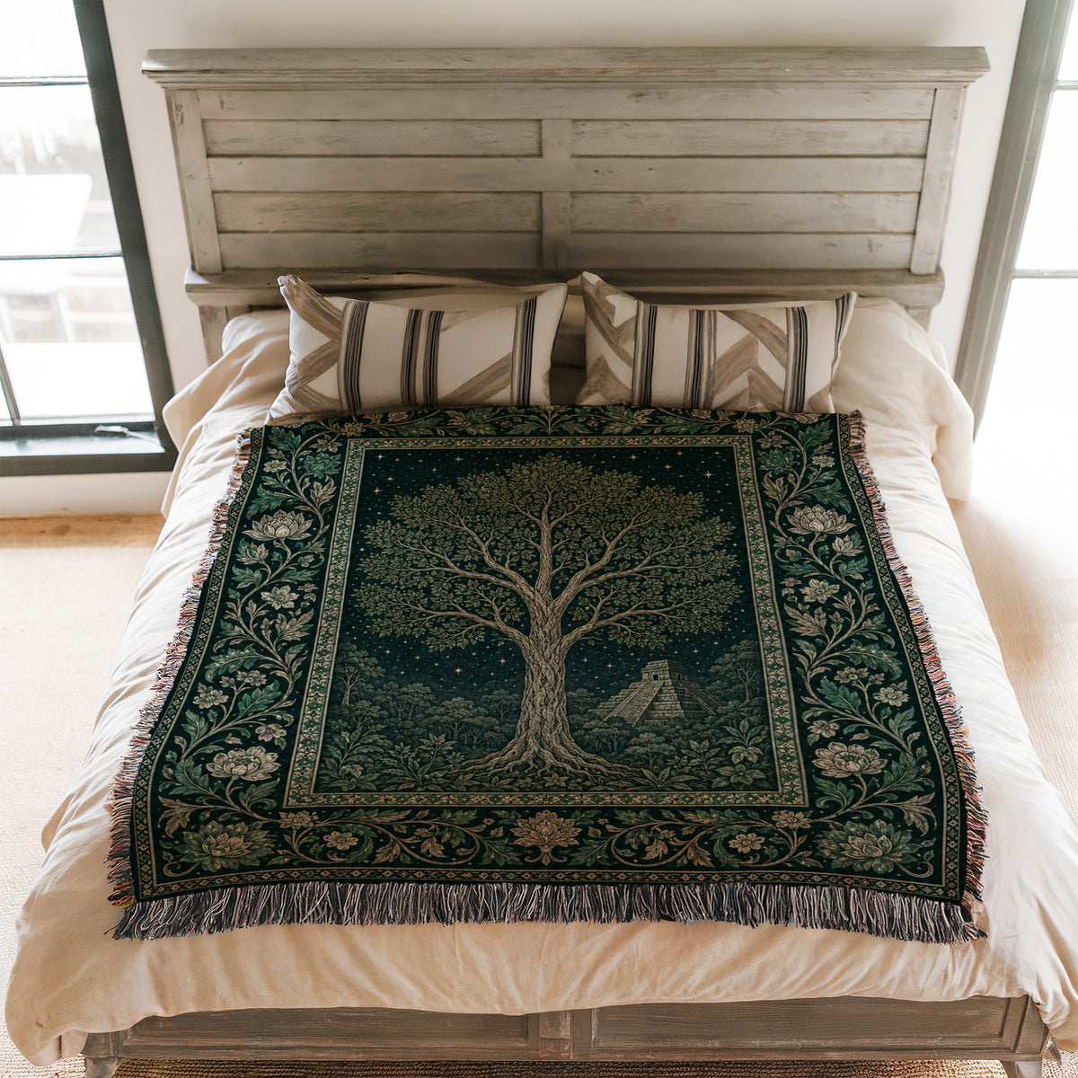 Temple Beneath the Stars Blanket
