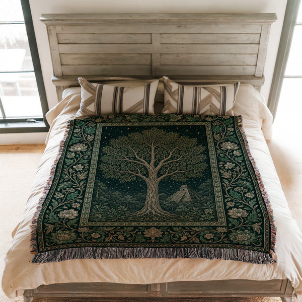 Temple Beneath the Stars Blanket