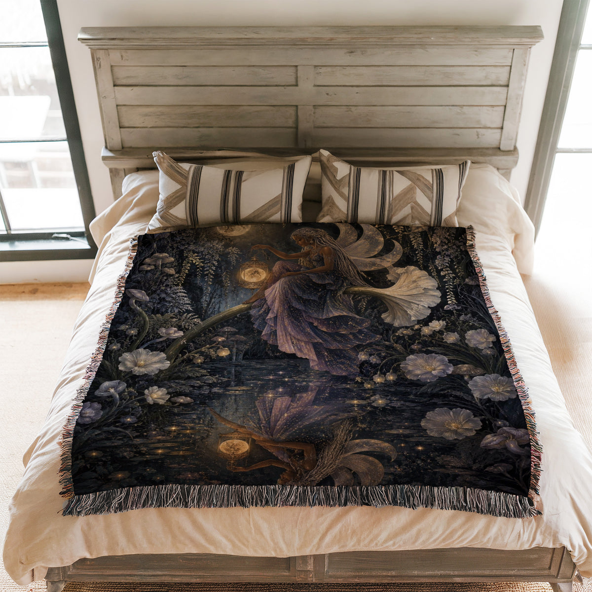 Moon Lantern Fairy Blanket
