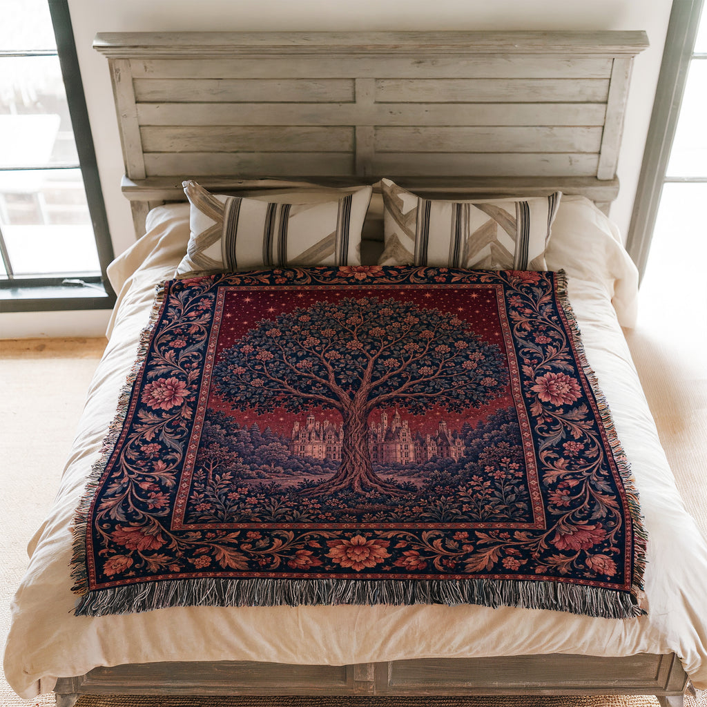 Crimson Castle Grove Blanket