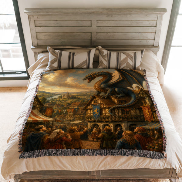 The Market Day Dragon Blanket