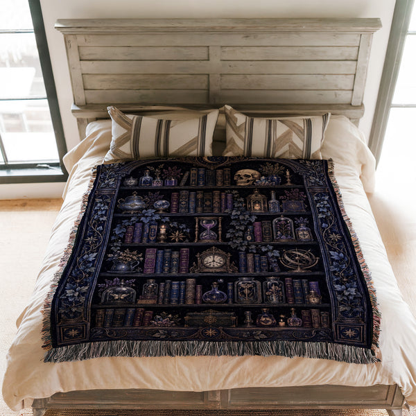 Midnight Alchemist Library Blanket