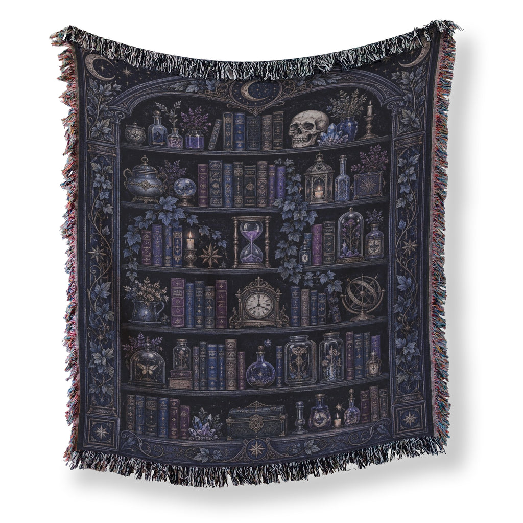 Midnight Alchemist Library Blanket