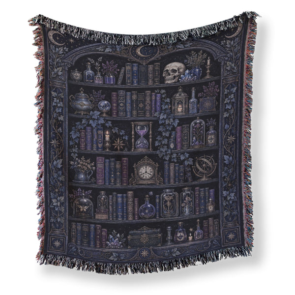 Midnight Alchemist Library Blanket