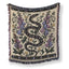 Serpent & Foxglove Garden Blanket