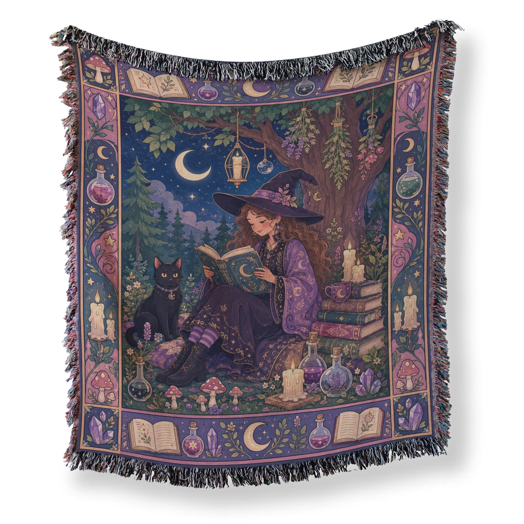 The Woodland Witch Reader Blanket