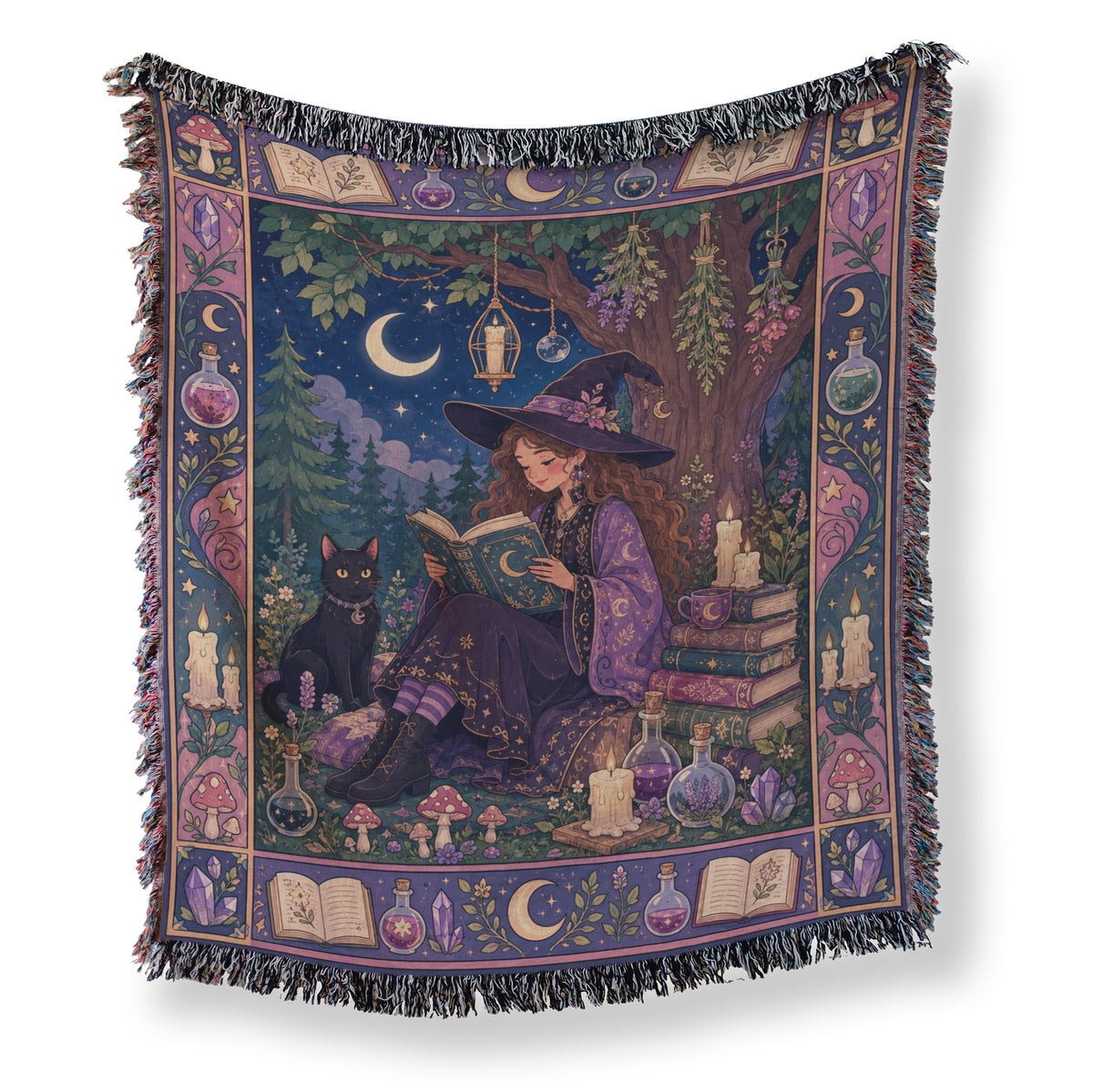 The Woodland Witch Reader Blanket