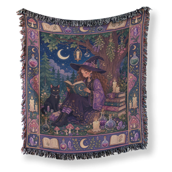 The Woodland Witch Reader Blanket