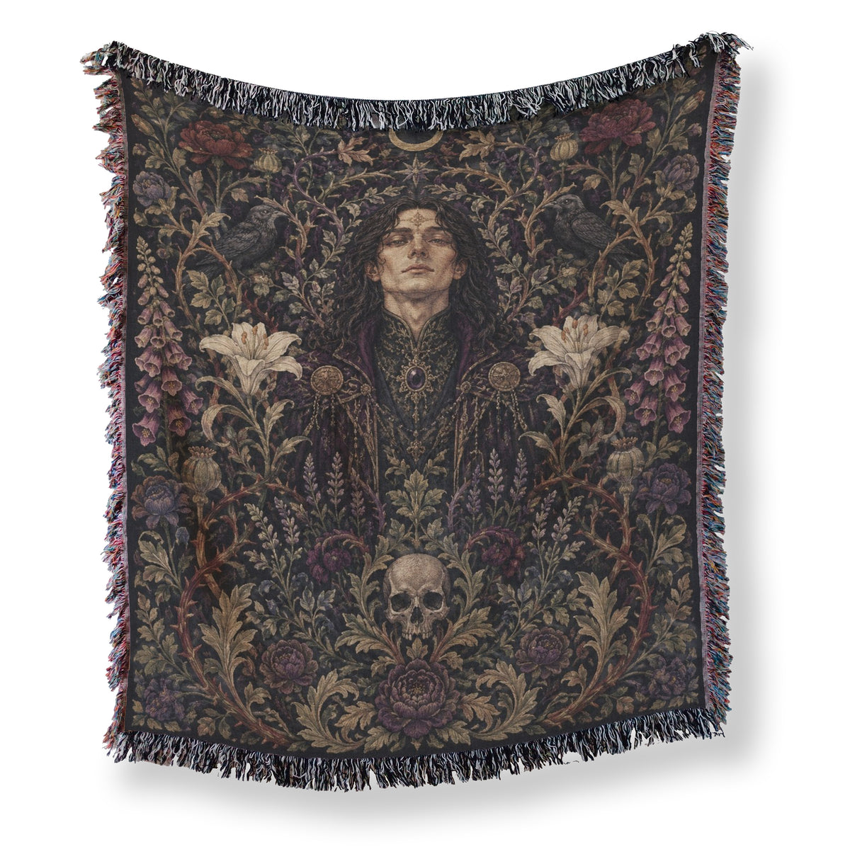 The Lord of the Raven Court Blanket
