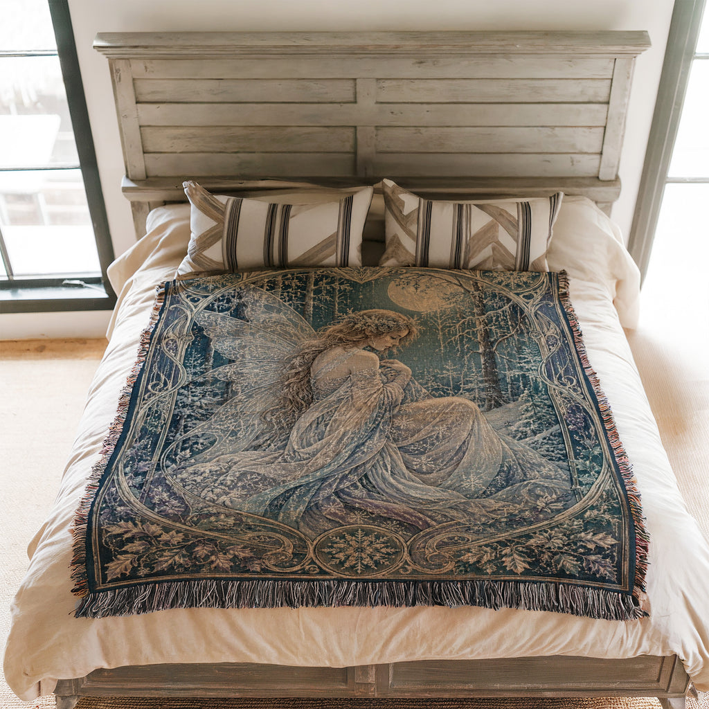 Winter Moon Fairy Blanket