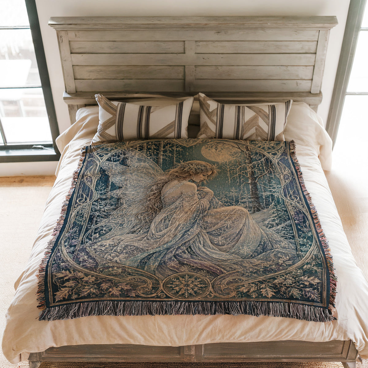 Winter Moon Fairy Blanket