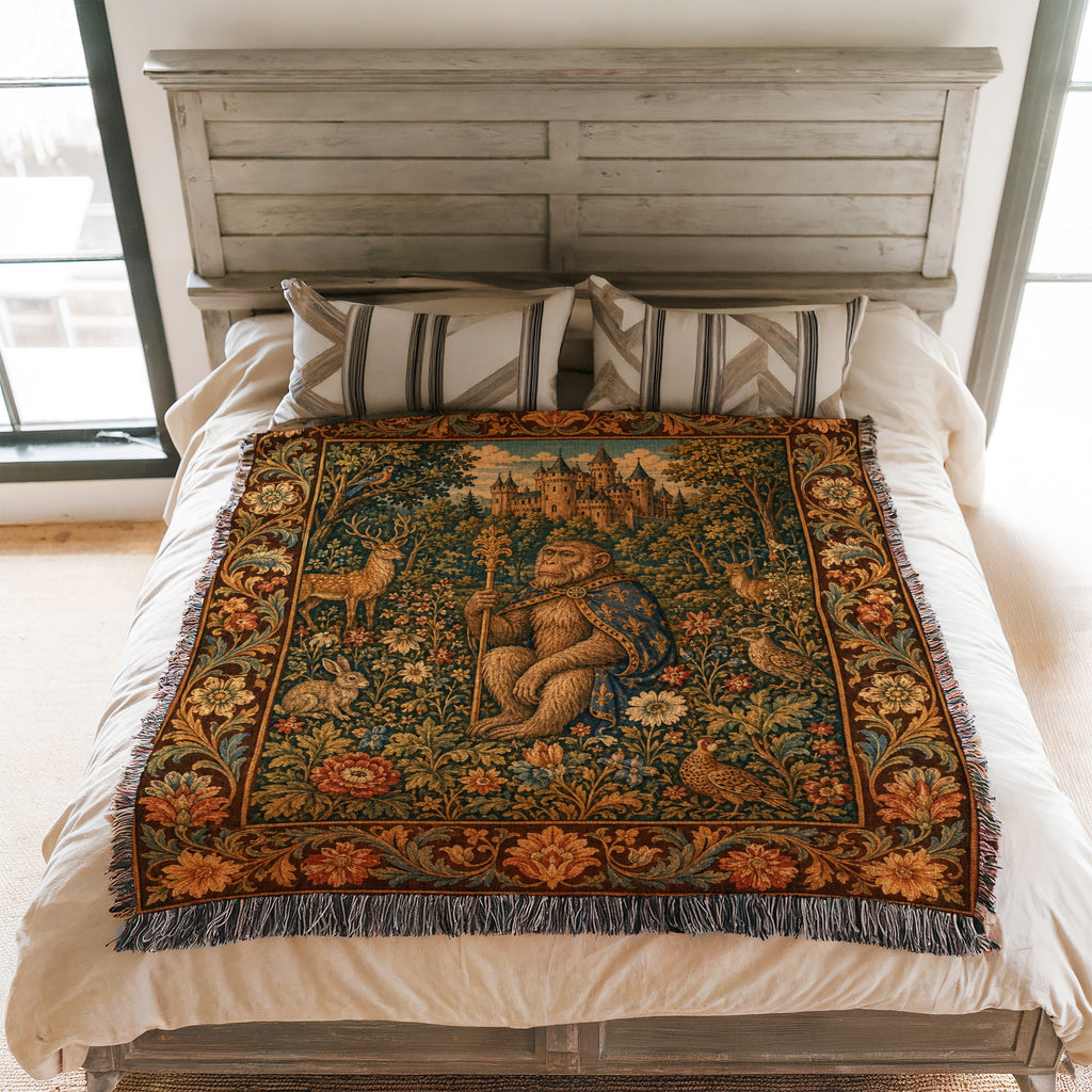 The Royal Monkey of the Garden Blanket