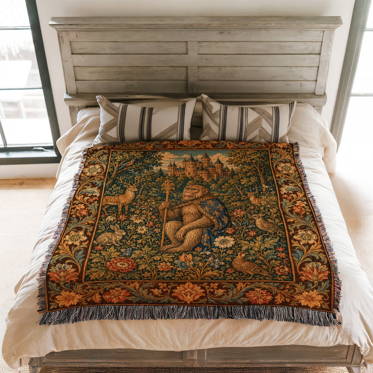 The Royal Monkey of the Garden Blanket