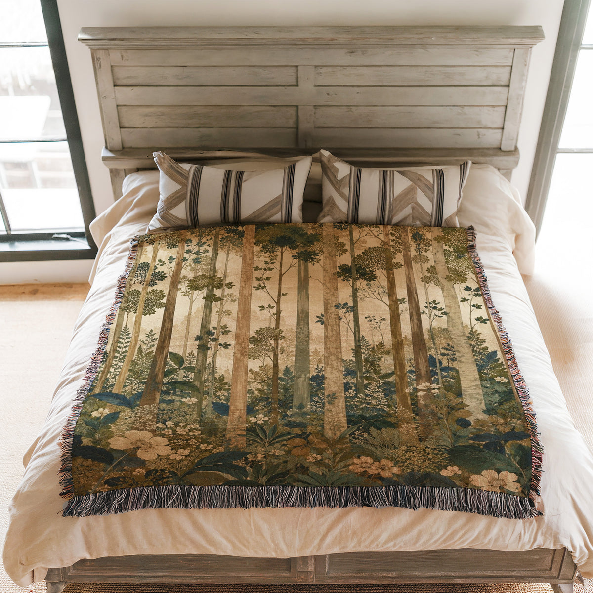 The Quiet Birchwood Blanket
