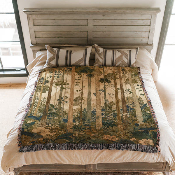 The Quiet Birchwood Blanket