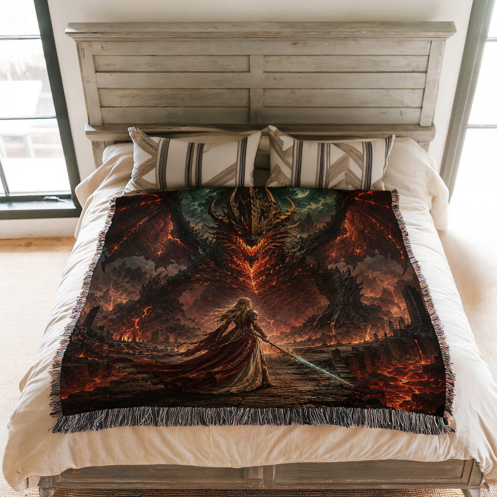 The Ember Wyrm Blanket