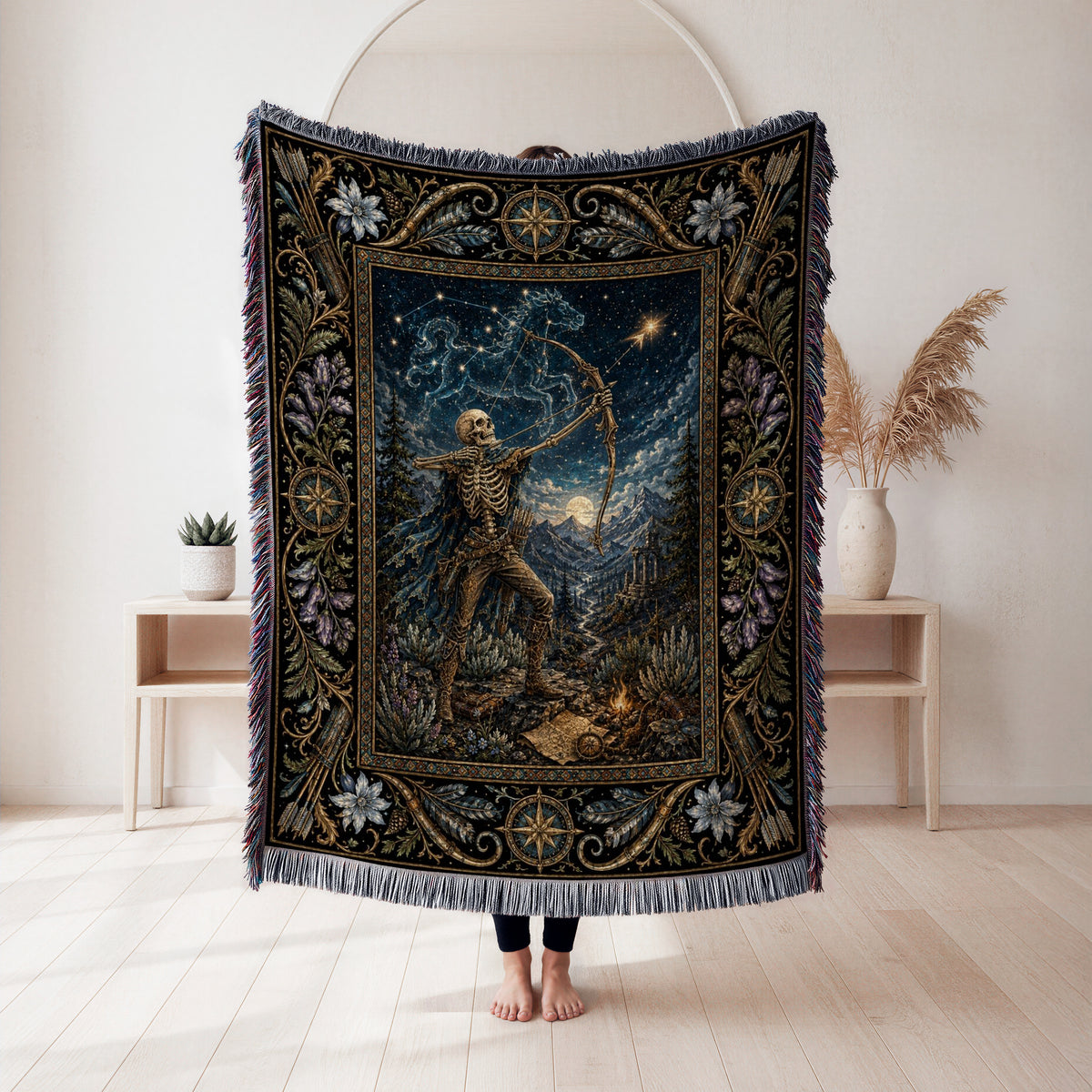Sagittarius Starbound Archer Blanket