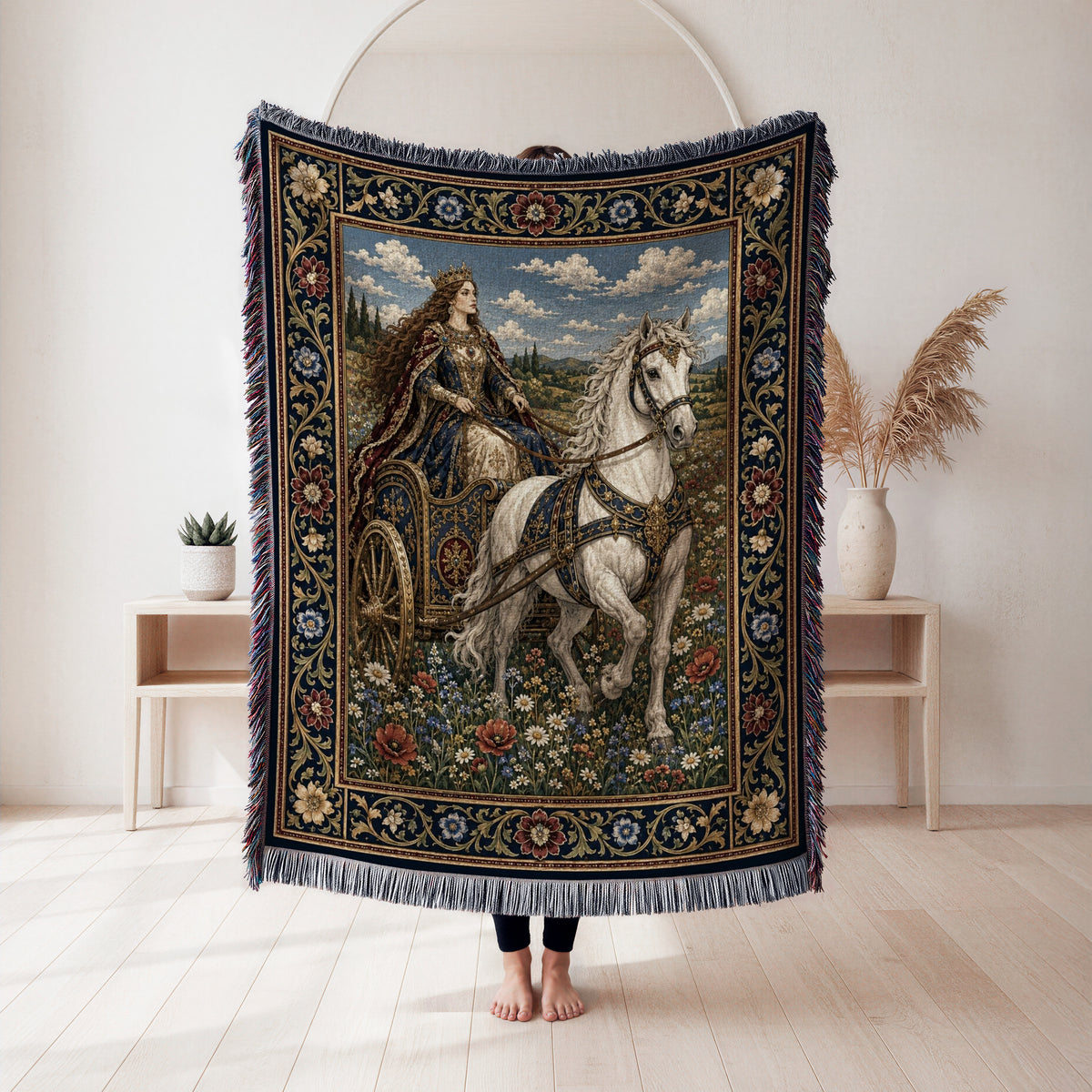 The Queen’s Meadow Journey Blanket
