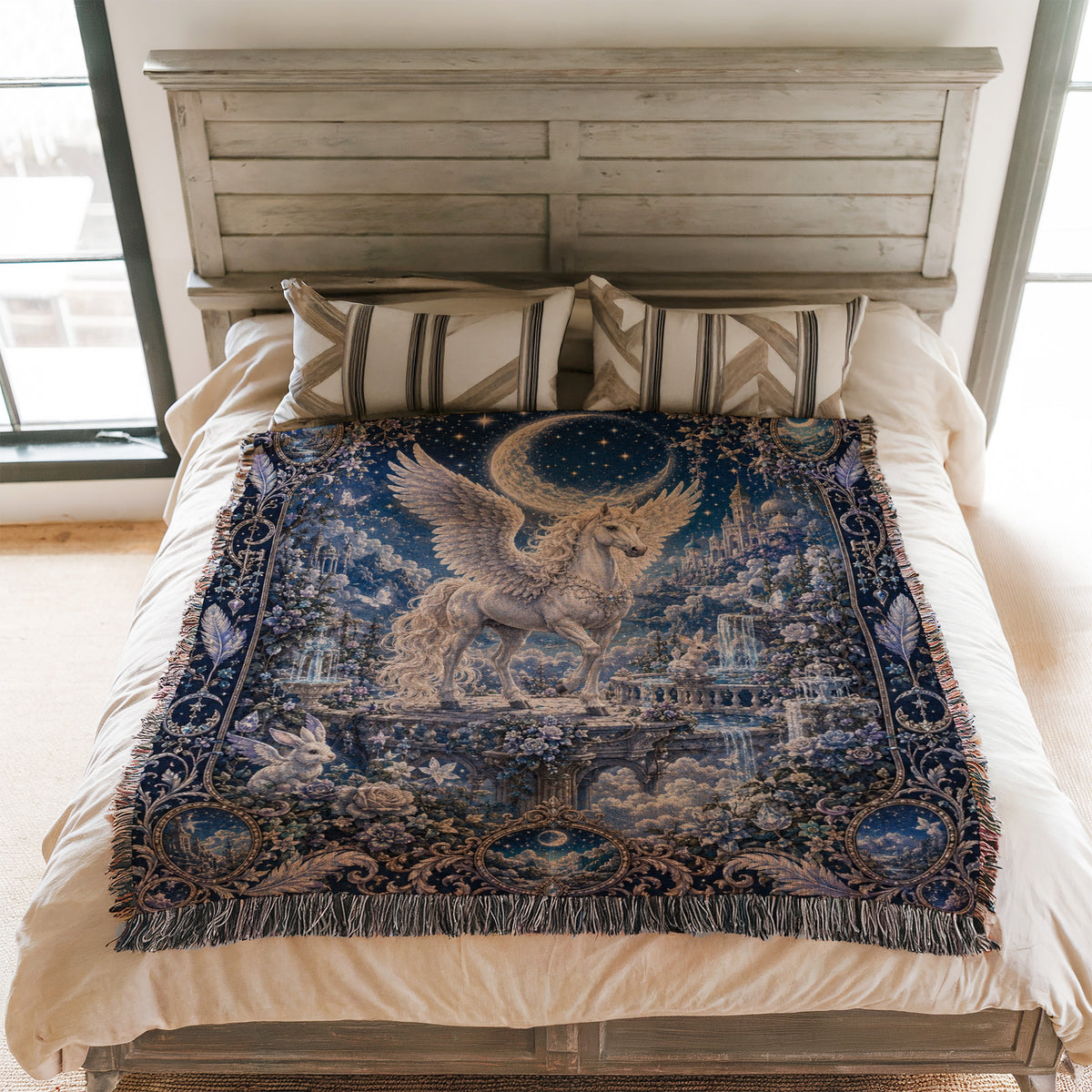 Celestial Pegasus Kingdom Blanket