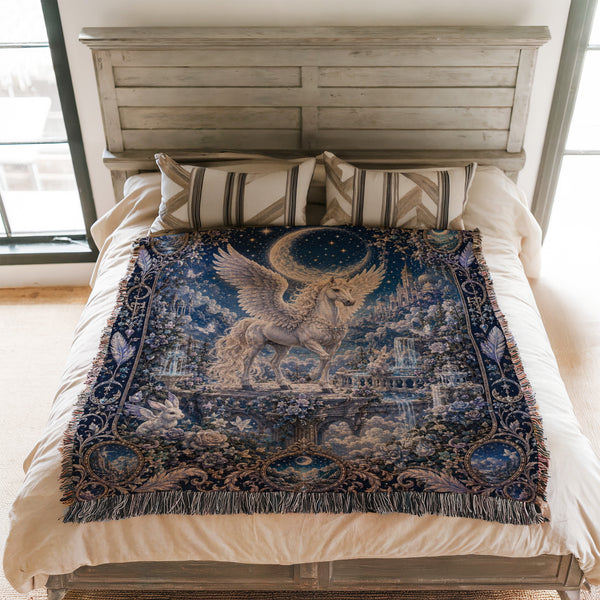 Celestial Pegasus Kingdom Blanket