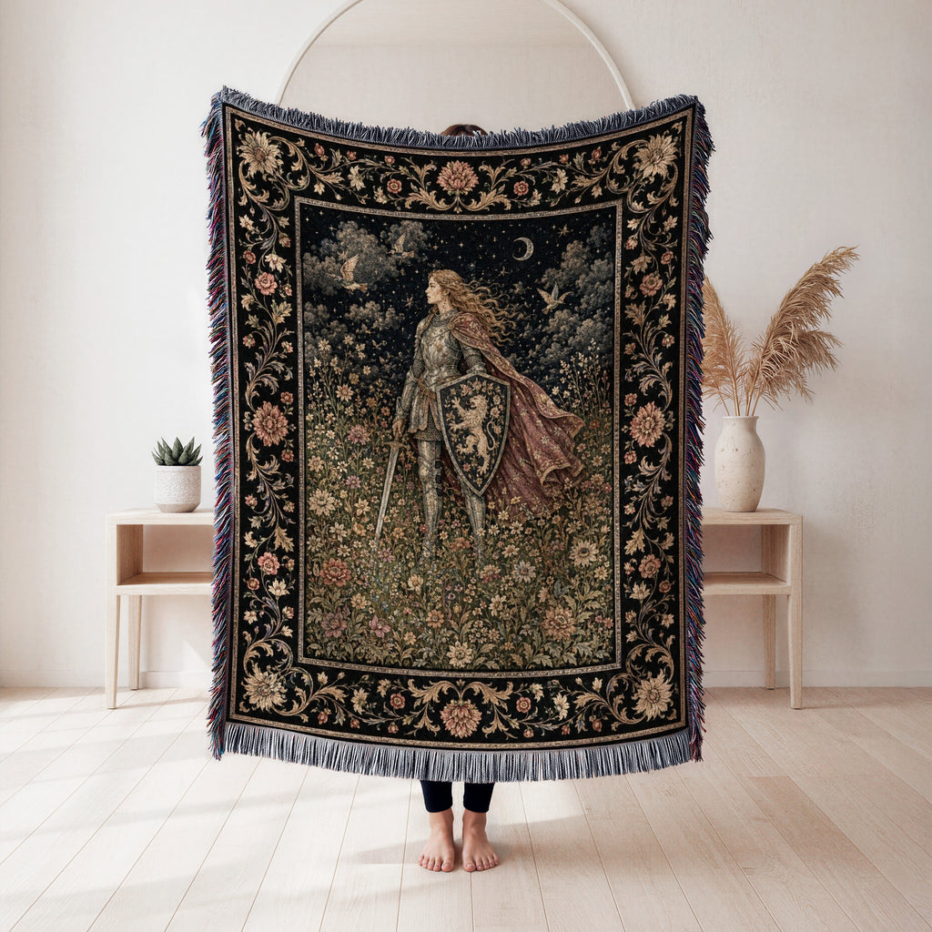 The Lionheart Knight Blanket