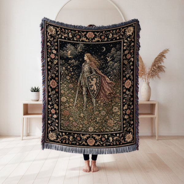 The Lionheart Knight Blanket