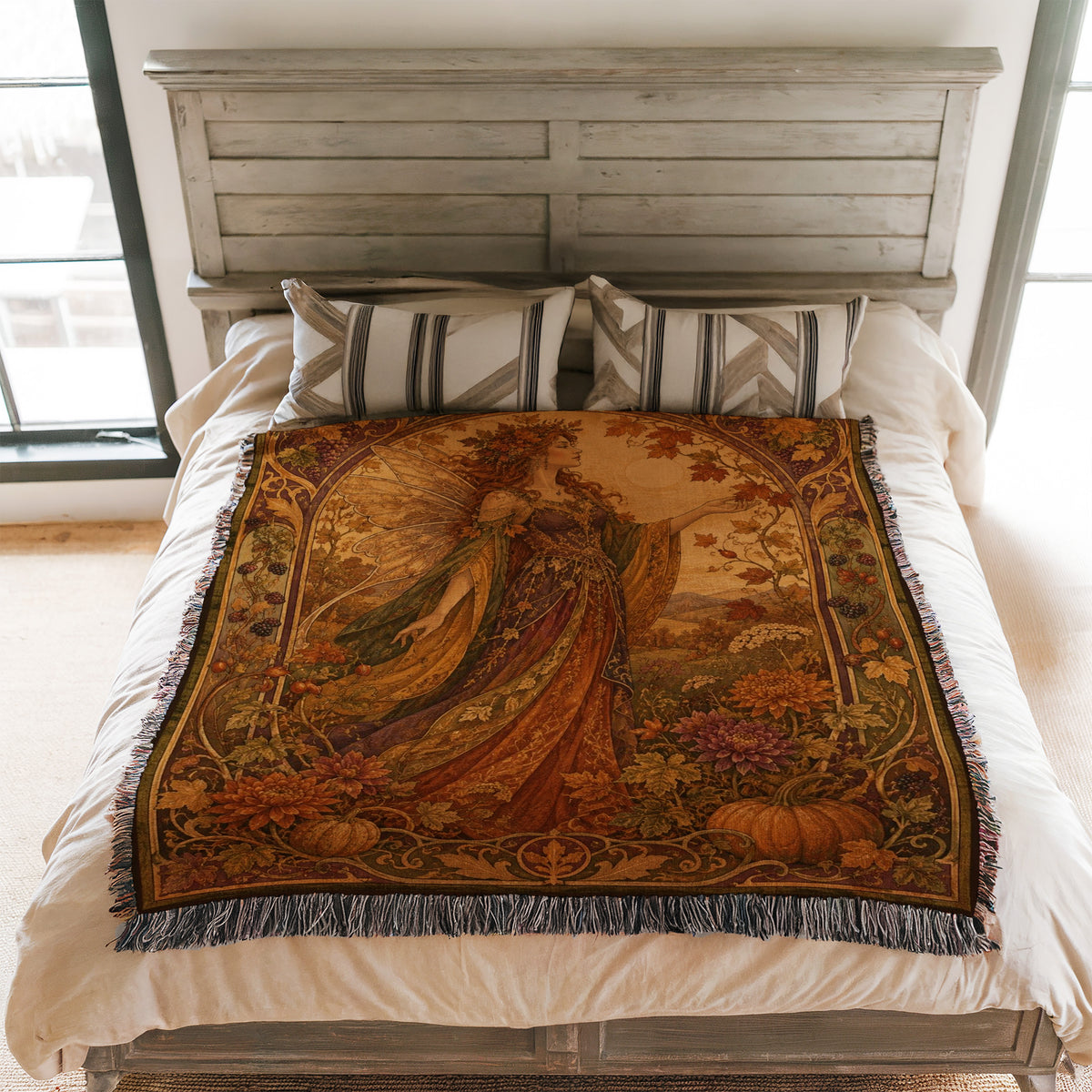 Autumn Harvest Fairy Blanket