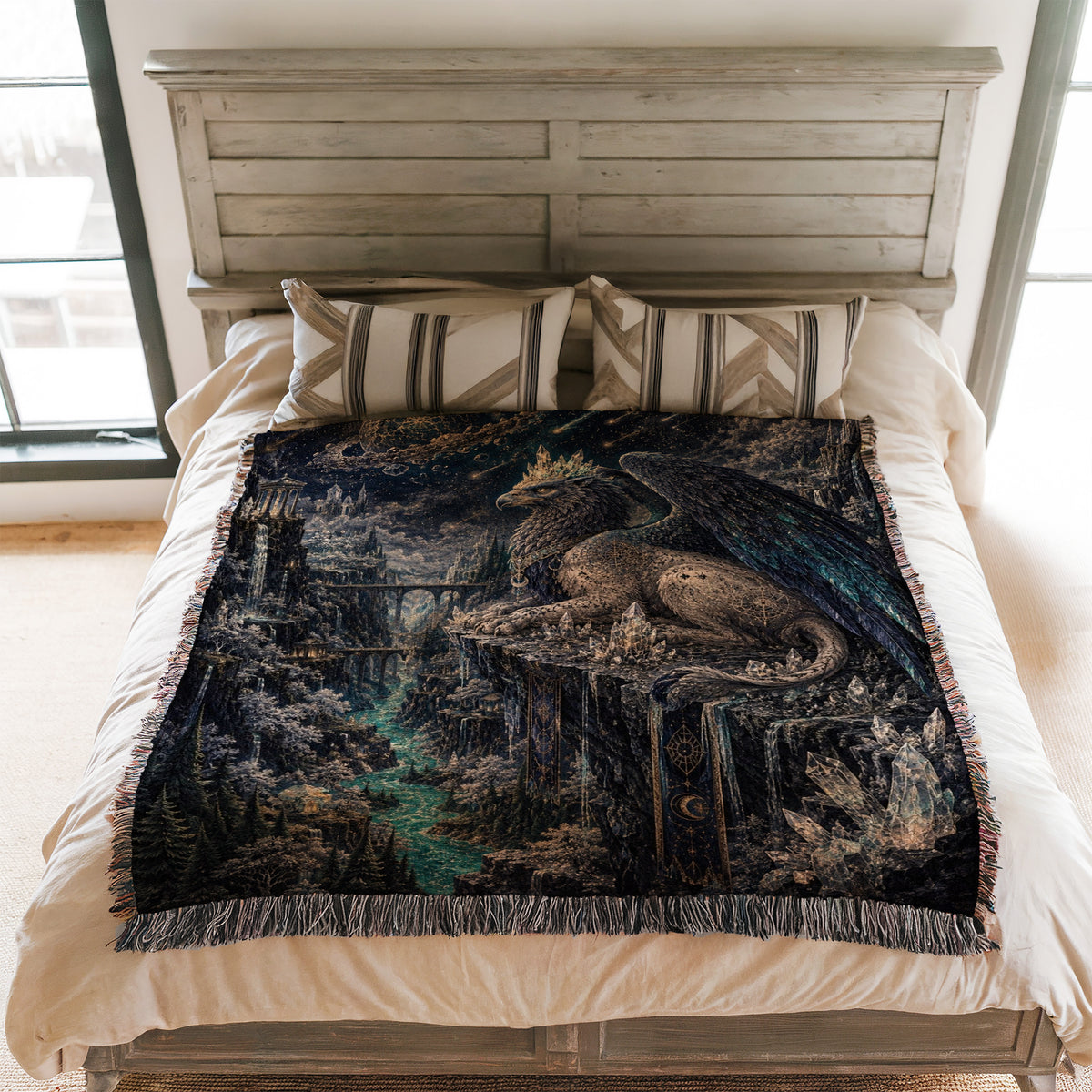 Crystal Crown Griffin Blanket