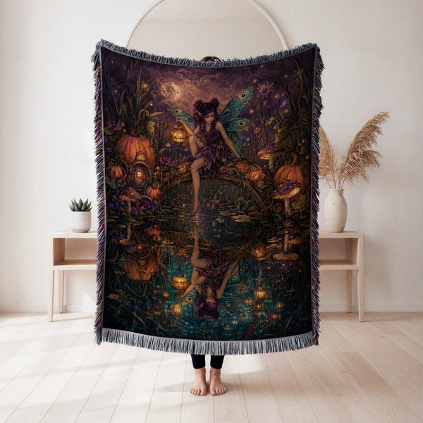 Pumpkin Pond Fairy Blanket