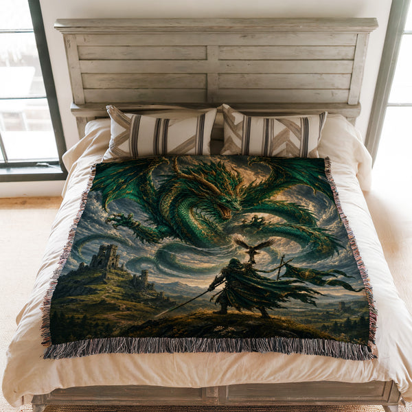 The Stormborn Dragon Knight Blanket