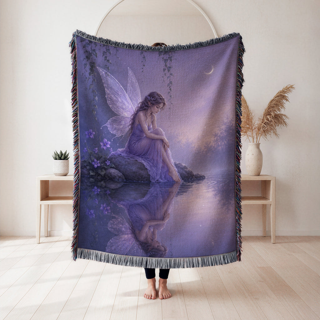 Lavender Moon Fairy Blanket