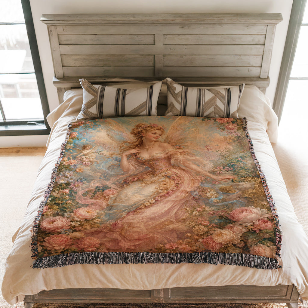 Rose Garden Fairy Blanket