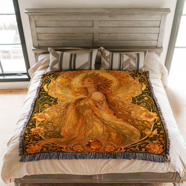Golden Topaz Fairy Blanket