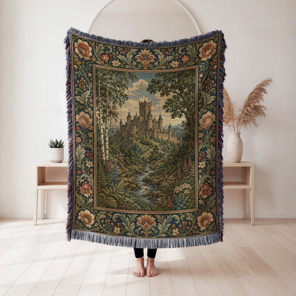 The Wildflower Castle Keep Blanket