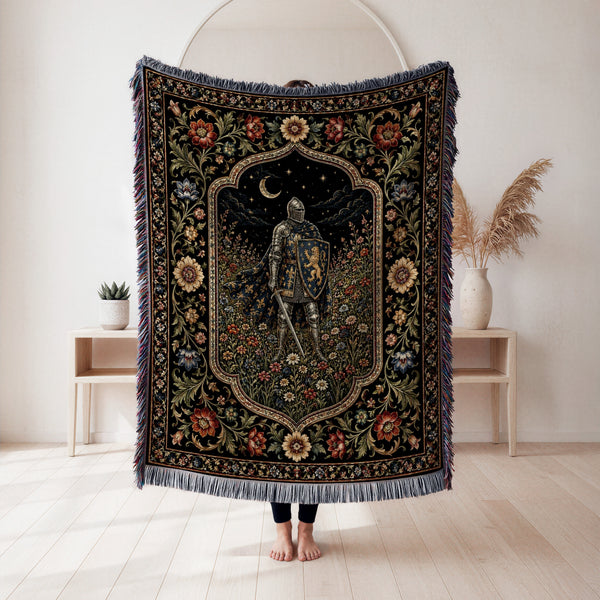 The Lion of the Crescent Moon Blanket