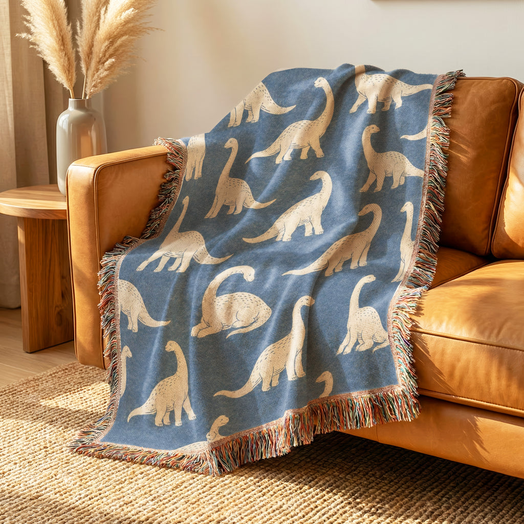 Vintage Brontosaurus Blanket