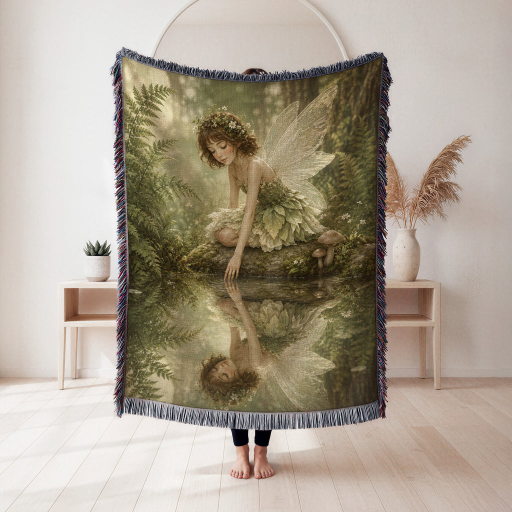 Fern Pool Fairy Blanket