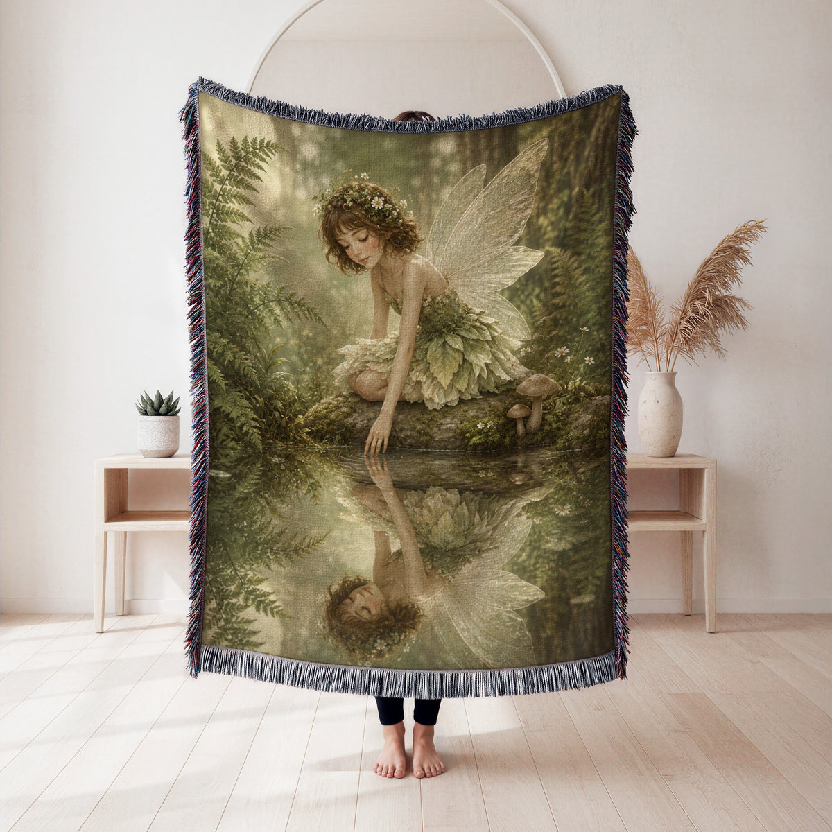Fern Pool Fairy Blanket