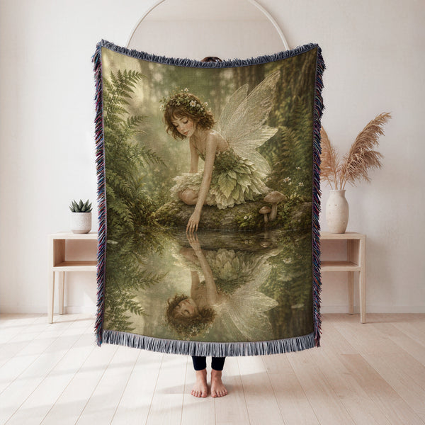 Fern Pool Fairy Blanket
