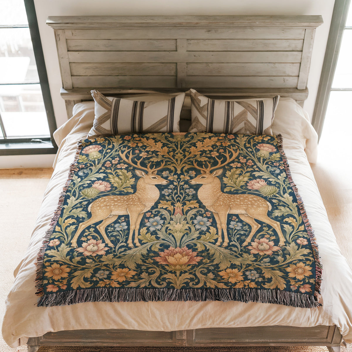 Stag & Thistle Garden Blanket